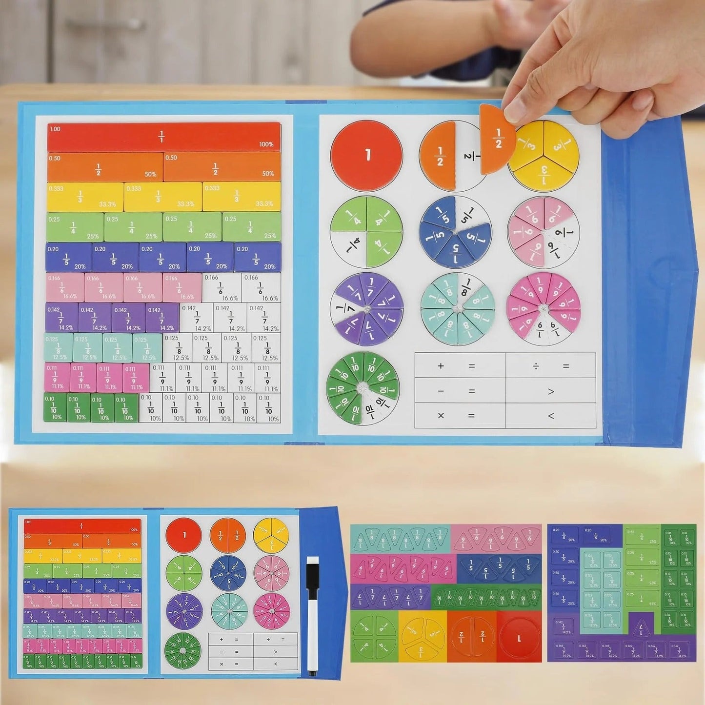 Montessori Kesir Kitabı