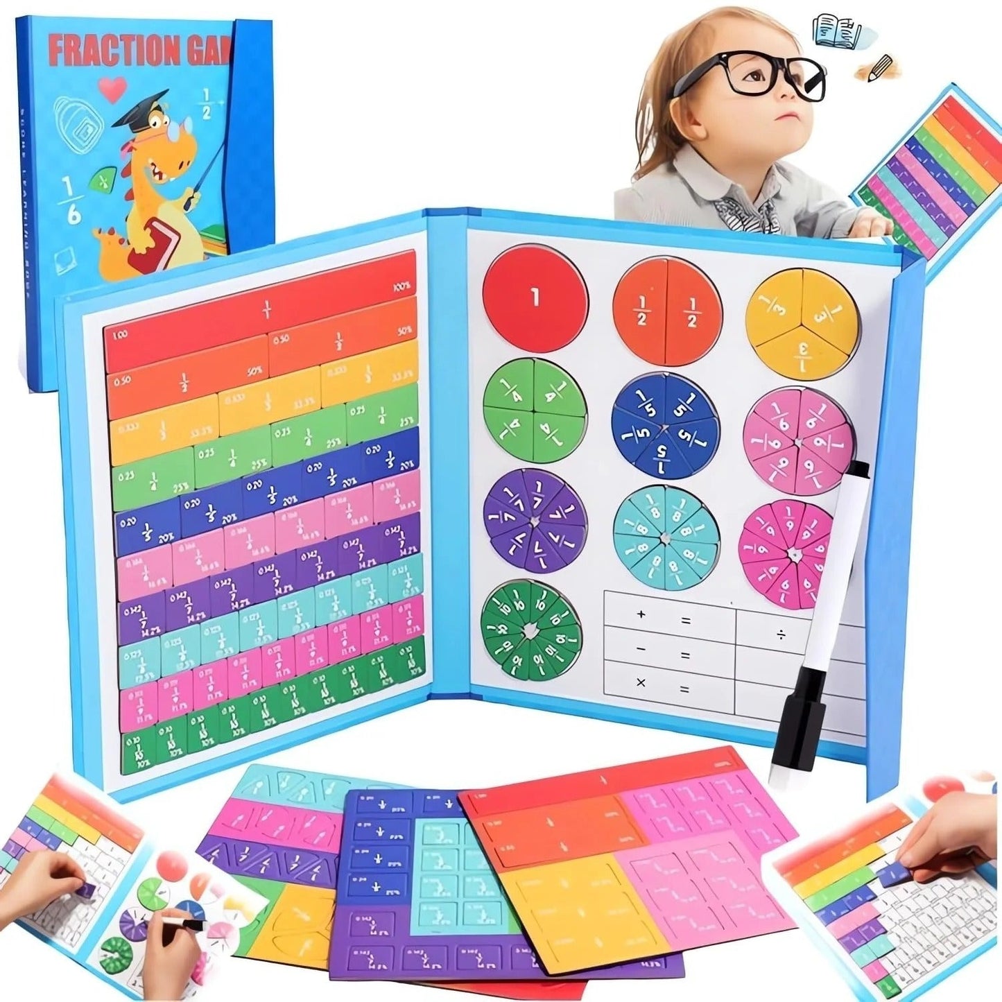 Montessori Kesir Kitabı